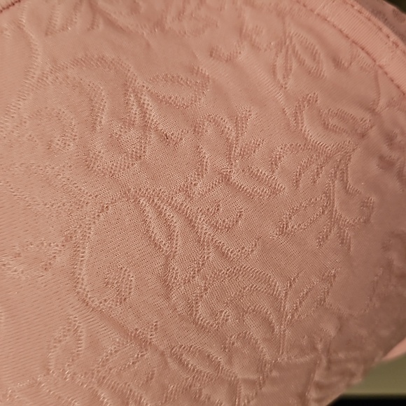 💕NATORI💕 Sheer Jacquard Full Fit Contour Underwire Bra ~ Blossom Pink 36DD NWT - Picture 7 of 11